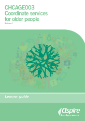 Picture of CHCAGE003 Coordinate services for older people eBook