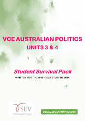 Picture of VCE Australian Politics Units 3&4