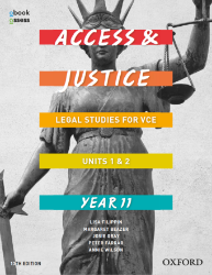 Picture of Access & Justice VCE Legal Studies 1&2 13E